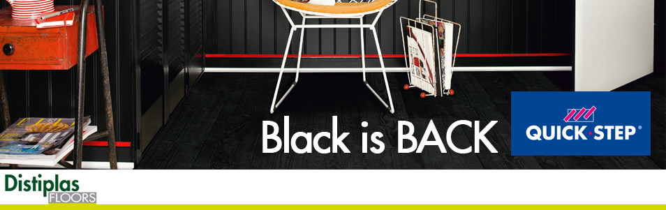 Tendencias en suelos laminados: BLACK IS BACK